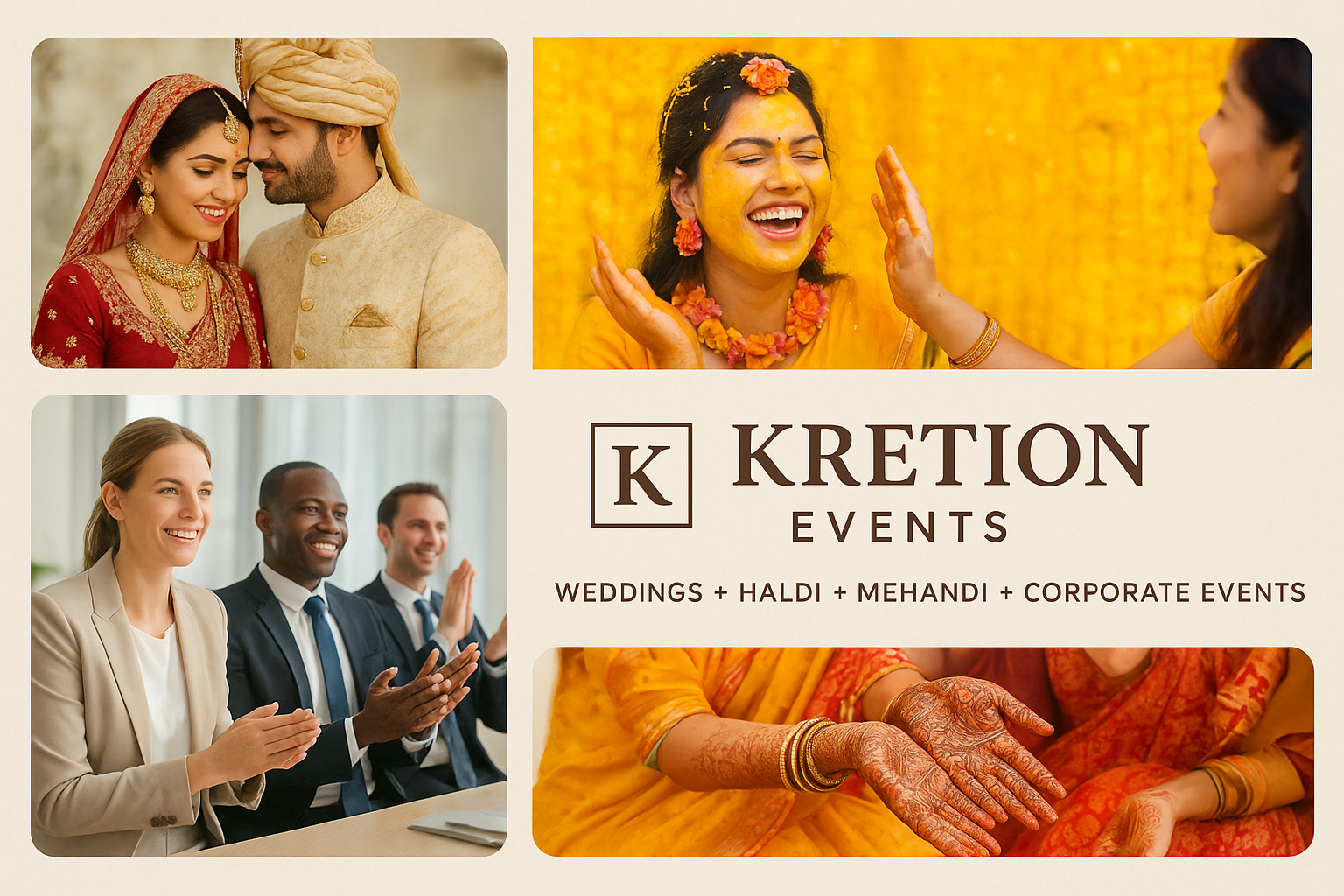 Kreations Events team at work