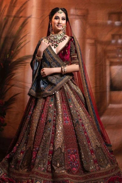 Bride haldi look