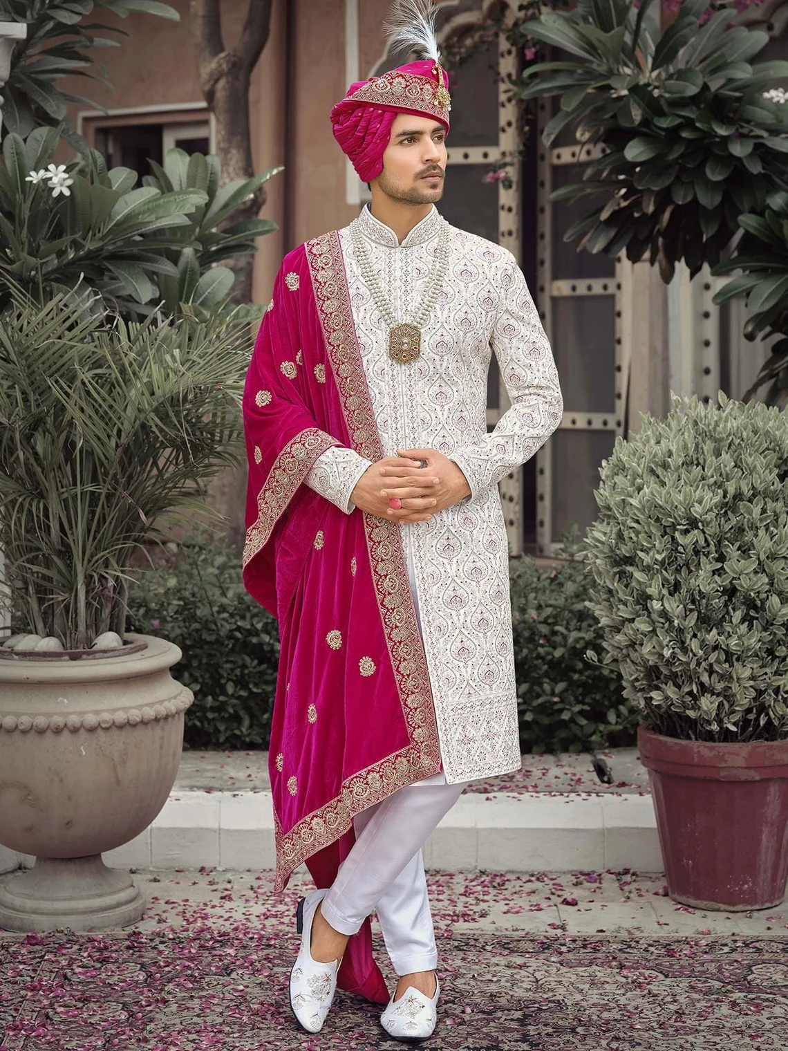 Groom haldi look