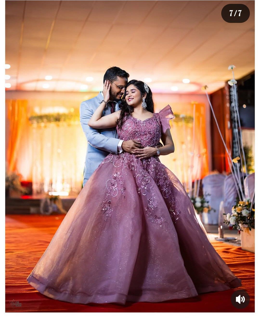 Reception decor